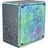 Liquid Blue Tie Dye Peace Heart Cooler Master MasterBox Q300L Mini Tower Skin