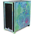 Liquid Blue Tie Dye Peace Heart Corsair 4000D Tempered Glass Mid-Tower ATX Case Skin