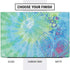 Liquid Blue Tie Dye Peace Heart Dell Vostro Skin