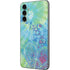 Liquid Blue Tie Dye Peace Heart Galaxy A14 5G Skin