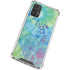 Liquid Blue Tie Dye Peace Heart Galaxy A32 5G Clear Case