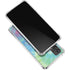 Liquid Blue Tie Dye Peace Heart Galaxy A32 5G Clear Case