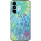 Liquid Blue Tie Dye Peace Heart Galaxy A54 5G Skin