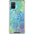 Liquid Blue Tie Dye Peace Heart Galaxy A71 5G Clear Case