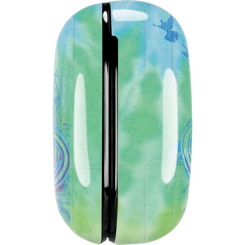 Liquid Blue Tie Dye Peace Heart Galaxy Buds Pro Skin