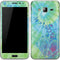 Liquid Blue Tie Dye Peace Heart Galaxy J3 Skin