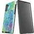 Liquid Blue Tie Dye Peace Heart Galaxy Note 10 Pro Case