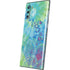 Liquid Blue Tie Dye Peace Heart Galaxy Note 10 Skin