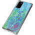 Liquid Blue Tie Dye Peace Heart Galaxy Note20 5G Clear Case