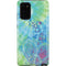Liquid Blue Tie Dye Peace Heart Galaxy Note20 5G Pro Case