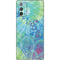 Liquid Blue Tie Dye Peace Heart Galaxy Note20 5G Skin