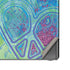 Liquid Blue Tie Dye Peace Heart Galaxy Note20 5G Skin