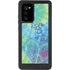 Liquid Blue Tie Dye Peace Heart Galaxy Note20 5G Waterproof Case