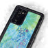 Liquid Blue Tie Dye Peace Heart Galaxy Note20 5G Waterproof Case