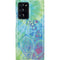 Liquid Blue Tie Dye Peace Heart Galaxy Note20 Ultra 5G Lite Case