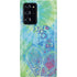 Liquid Blue Tie Dye Peace Heart Galaxy Note20 Ultra 5G Lite Case