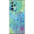 Liquid Blue Tie Dye Peace Heart Galaxy Note20 Ultra 5G Skin