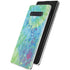Liquid Blue Tie Dye Peace Heart Galaxy S10 Skin