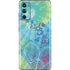 Liquid Blue Tie Dye Peace Heart Galaxy S20 Fan Edition Skin