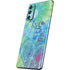 Liquid Blue Tie Dye Peace Heart Galaxy S20 Fan Edition Skin