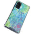 Liquid Blue Tie Dye Peace Heart Galaxy S20 FE Clear Case