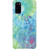 Liquid Blue Tie Dye Peace Heart Galaxy S20 Lite Case