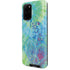 Liquid Blue Tie Dye Peace Heart Galaxy S20 Plus Pro Case