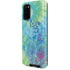 Liquid Blue Tie Dye Peace Heart Galaxy S20 Pro Case