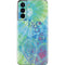 Liquid Blue Tie Dye Peace Heart Galaxy S21 5G Skin