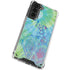 Liquid Blue Tie Dye Peace Heart Galaxy S21 Plus 5G Clear Case