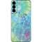 Liquid Blue Tie Dye Peace Heart Galaxy S22 Plus Skin
