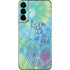 Liquid Blue Tie Dye Peace Heart Galaxy S22 Plus Skin