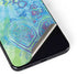 Liquid Blue Tie Dye Peace Heart Galaxy S22 Plus Skin