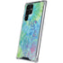 Liquid Blue Tie Dye Peace Heart Galaxy S22 Ultra Clear Case