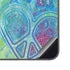 Liquid Blue Tie Dye Peace Heart Galaxy S23 FE Skin