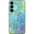 Liquid Blue Tie Dye Peace Heart Galaxy S23 Skin