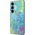 Liquid Blue Tie Dye Peace Heart Galaxy S23 Skin