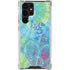 Liquid Blue Tie Dye Peace Heart Galaxy S24 Ultra Clear Case
