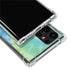 Liquid Blue Tie Dye Peace Heart Galaxy S24 Ultra Clear Case