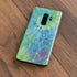Liquid Blue Tie Dye Peace Heart Galaxy S9 Plus Skin