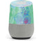 Liquid Blue Tie Dye Peace Heart Google Home Skin