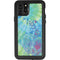 Liquid Blue Tie Dye Peace Heart iPhone 11 Pro Waterproof Case