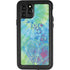 Liquid Blue Tie Dye Peace Heart iPhone 11 Pro Waterproof Case