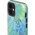 Liquid Blue Tie Dye Peace Heart iPhone 12 Impact Case