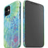 Liquid Blue Tie Dye Peace Heart iPhone 12 Mini Lite Case