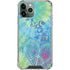 Liquid Blue Tie Dye Peace Heart iPhone 12 Pro Clear Case