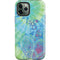 Liquid Blue Tie Dye Peace Heart iPhone 12 Pro Max Impact Case