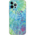 Liquid Blue Tie Dye Peace Heart iPhone 12 Pro Skin