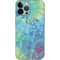 Liquid Blue Tie Dye Peace Heart iPhone 13 Pro Max Skin