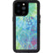 Liquid Blue Tie Dye Peace Heart iPhone 14 Pro Max Waterproof Case